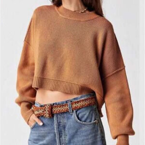 NWT FP Easy Street Crop Pullover 🚩 SOLD OUT COLOR